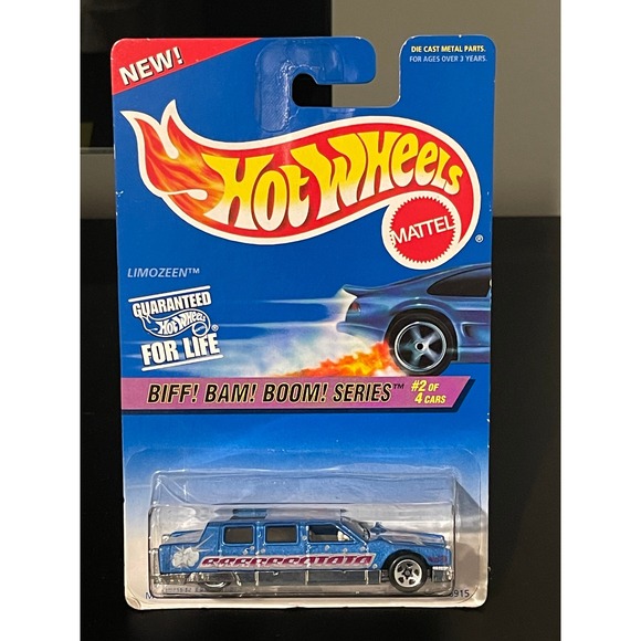 Hot Wheels Other - 00554 - Hot Wheels Limozeen Biff Bam Boom Series 2 Die Cast Car 16915 #2 of 4
